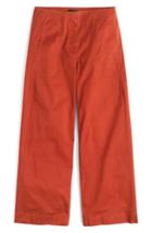 Women's J.crew Crop Stretch Chino Pants - Orange