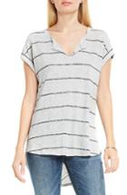 Women's Two By Vince Camuto Chevron Back Stripe Knit Top