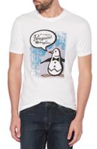 Men's Original Penguin Tv Halftone Pete T-shirt - White