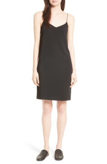 Women's Vince V-neck Slipdress - Black