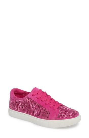 Women's Kenneth Cole New York Kam Crystal Sneaker M - Pink