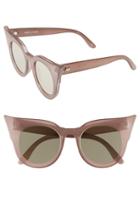 Women's Le Specs 'flashy' 51mm Sunglasses - Taupe