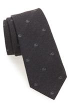 Men's Gucci Gg Chevron Jacquard Tie, Size - Grey