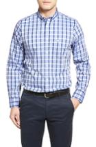 Men's Nordstrom Men's Shop Smartcare(tm) Windowpane Sport Shirt