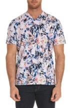 Men's Robert Graham Lima T-shirt - Pink