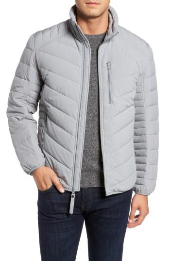 Men's Marc New York Stretch Packable Down Jacket - Purple