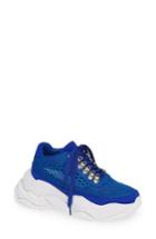 Women's Jeffrey Campbell Hotspot Lace-up Sneaker M - Blue