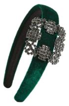 Natasha Buckle Headband, Size - Green
