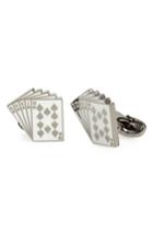 Men's Paul Smith Royal Flush Cards Cuff Links