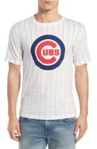 Men's Red Jacket 'chicago Cubs - Brass Tacks' Trim Fit T-shirt