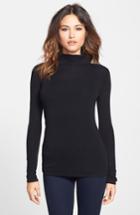 Women's Eileen Fisher The Fisher Project Ultrafine Merino Turtleneck Sweater, Size - Black