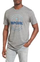 Men's Rip Curl Smasher Graphic T-shirt - Grey