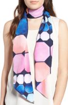 Women's Ted Baker London Marina Mosaic Print Skinny Scarf