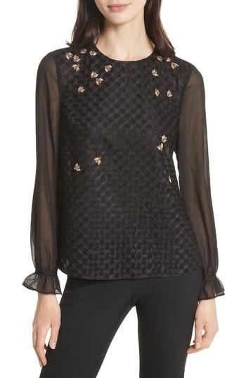 Women's Ted Baker London Queen Bee Embellished Top