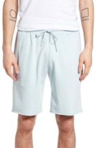 Men's Reigning Champ Raw Edge Drawstring Shorts, Size - Blue