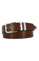 Men's Remo Tulliani Archer Leather Belt - Tan