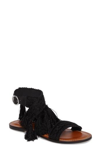 Women's Topshop Fiji Sandal .5us / 38eu - Black