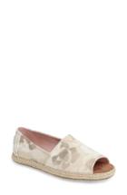 Women's Toms Alpargata Open-toe Slip-on M - White