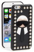 Fendi Karlito Genuine Mink Fur & Leather Iphone 6/6s Case -