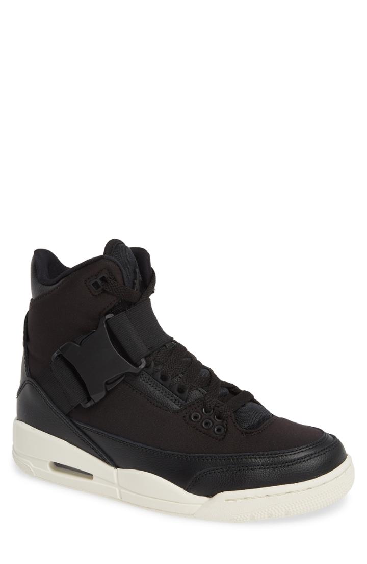 Women's Jordan Air Jordan 3 Retro Exp Xx High Top Sneaker M - Black