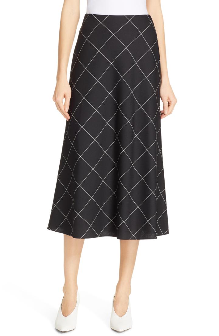 Women's Hugo Ranola Midi Skirt - Black