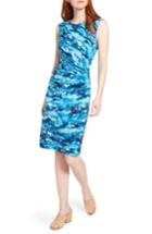 Women's Nic+zoe Surf Spray Sheath Dress - Blue