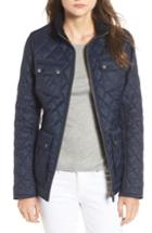 Women's Barbour Dolostone Quilted Jacket Us / 8 Uk - Blue