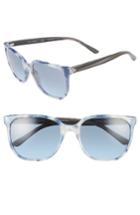 Women's Tory Burch 57mm Gradient Sunglasses - Blue Moonstone