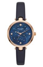 Women's Kate Spade New York Holland Constellation Leather Strap Watch, 34mm