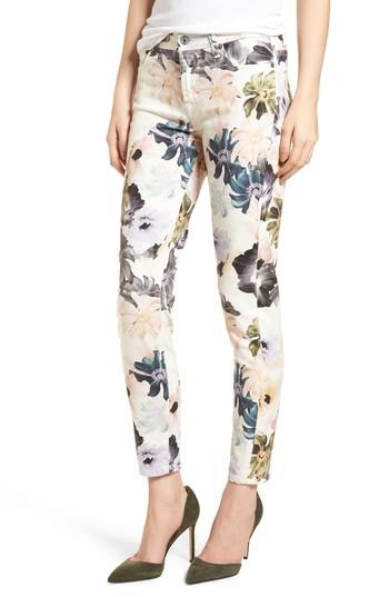 Women's 7 For All Mankind The Ankle Skinny Jeans - White