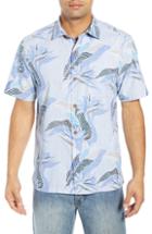 Men's Tommy Bahama South Pacific Paradise Silk Blend Shirt - Blue