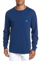 Men's Southern Tide Embroidered Long Sleeve T-shirt, Size - Blue