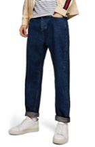 Men's Topman Original Fit Jeans 32 - Blue