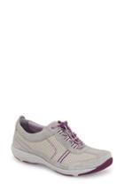 Women's Dansko 'helen' Suede & Mesh Sneaker .5-6us / 36eu M - Grey