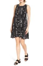 Women's Halogen A-line Shift Dress - Black