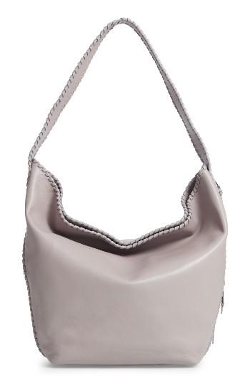Mackage Luky Leather Hobo - Grey