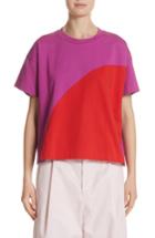 Women's Sofie D'hoore Colorblock Tee Us / 34 Fr - Purple