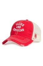Men's Original Retro Brand Tacos & Cervezas Trucker Hat - Red