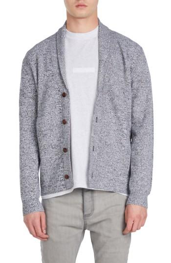 Men's Zanerobe Harlem Knit Cardigan - Grey