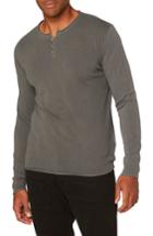 Men's Threads For Thought Standard Henley, Size - Grey