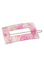 France Luxe Portrait On Tige Boule Barrette, Size - Pink