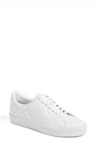 Women's Burberry Check Quilted Leather Sneaker Us / 37eu - White