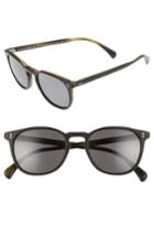 Men's Oliver Peoples 'finley' 51mm Retro Sunglasses - Black