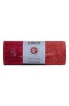 Manduka Equa Hand Dyed Yoga Mat Towel, Size - Red