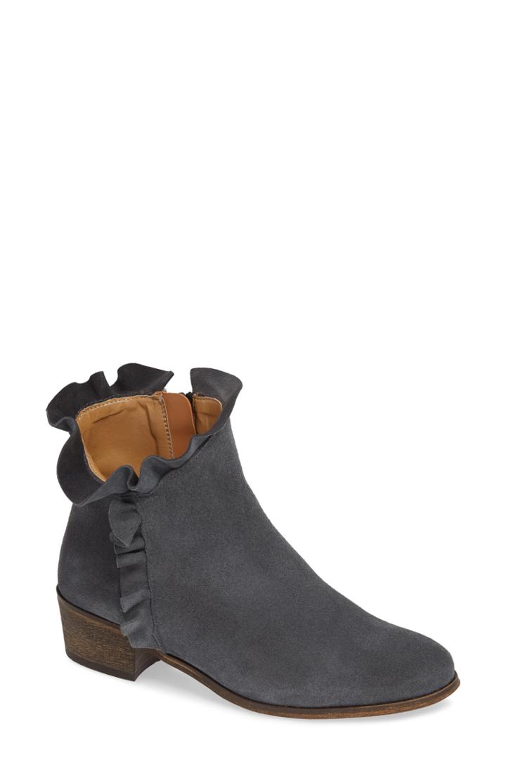 Women's Klub Nico Bryce Ruffle Top Bootie M - Grey