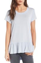 Women's Chelsea28 Ruffle Hem Tee - Blue