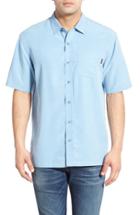 Men's Jack O'neill 'ixtapa' Regular Fit Short Sleeve Woven Sport Shirt - Blue