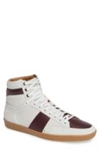 Men's Saint Laurent Sl/10h Signature Court Classic High-top Sneaker Us / 46eu - White