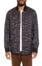 Men's Hudson Quilted Reversible Bomber Jacket - Blue