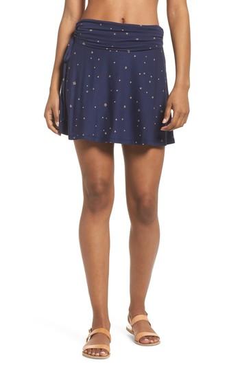 Women's Patagonia Lithia Cotton Blend Skirt - Blue